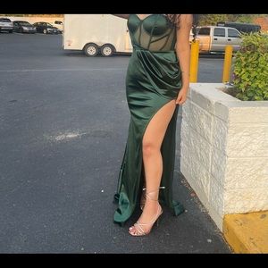 Green Prom dress